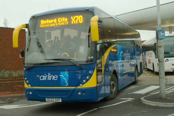 Oxford airline Volvo B12B Jonckheere Mistral 53